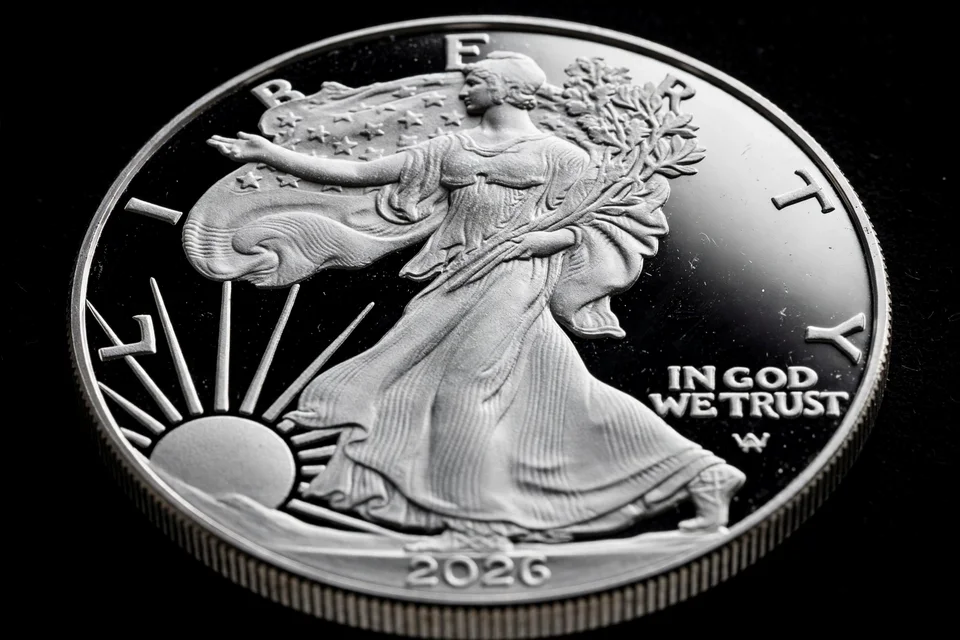 2026-P Team USA Silver Eagle proof coin, mirror finish